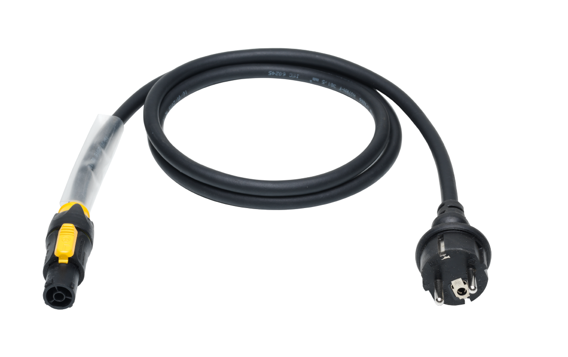 Major Anschlusskabel, Schukostecker - powerCon TRUE1, 1,5m