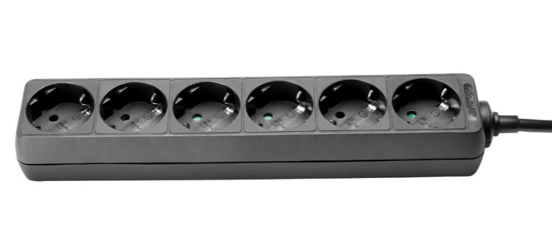 Schuko 6-fach Steckdosenleiste 5m